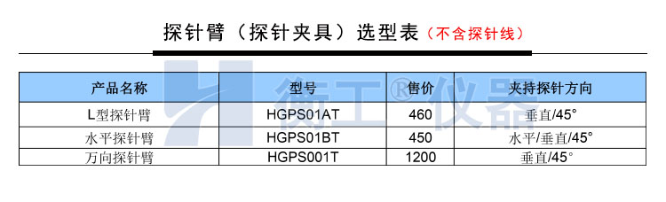 衡工HGPS01A三維探針調整座 探針座 探針夾具 探針臂 夾卡具 微調定位器 探針臺 銅鎢鋼探針