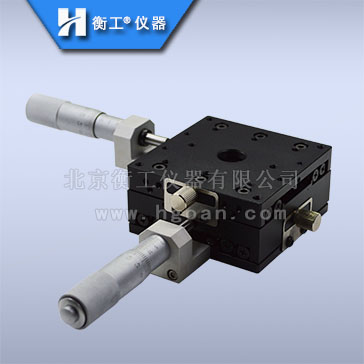 整體二維直驅(qū)XY平移臺高精度側(cè)微頭兩維微調(diào)光學(xué)位移臺廠家